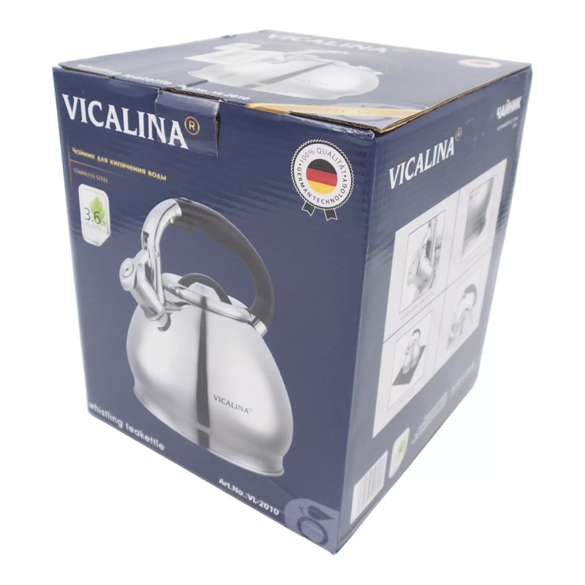 3,6 l nerūdijančio plieno virdulys
