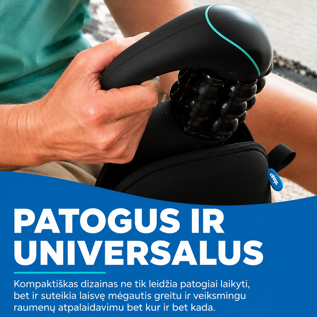 Elektrinis Masažuoklis „RPM Mini“ – Galingas Raumenų Atpalaidavimas