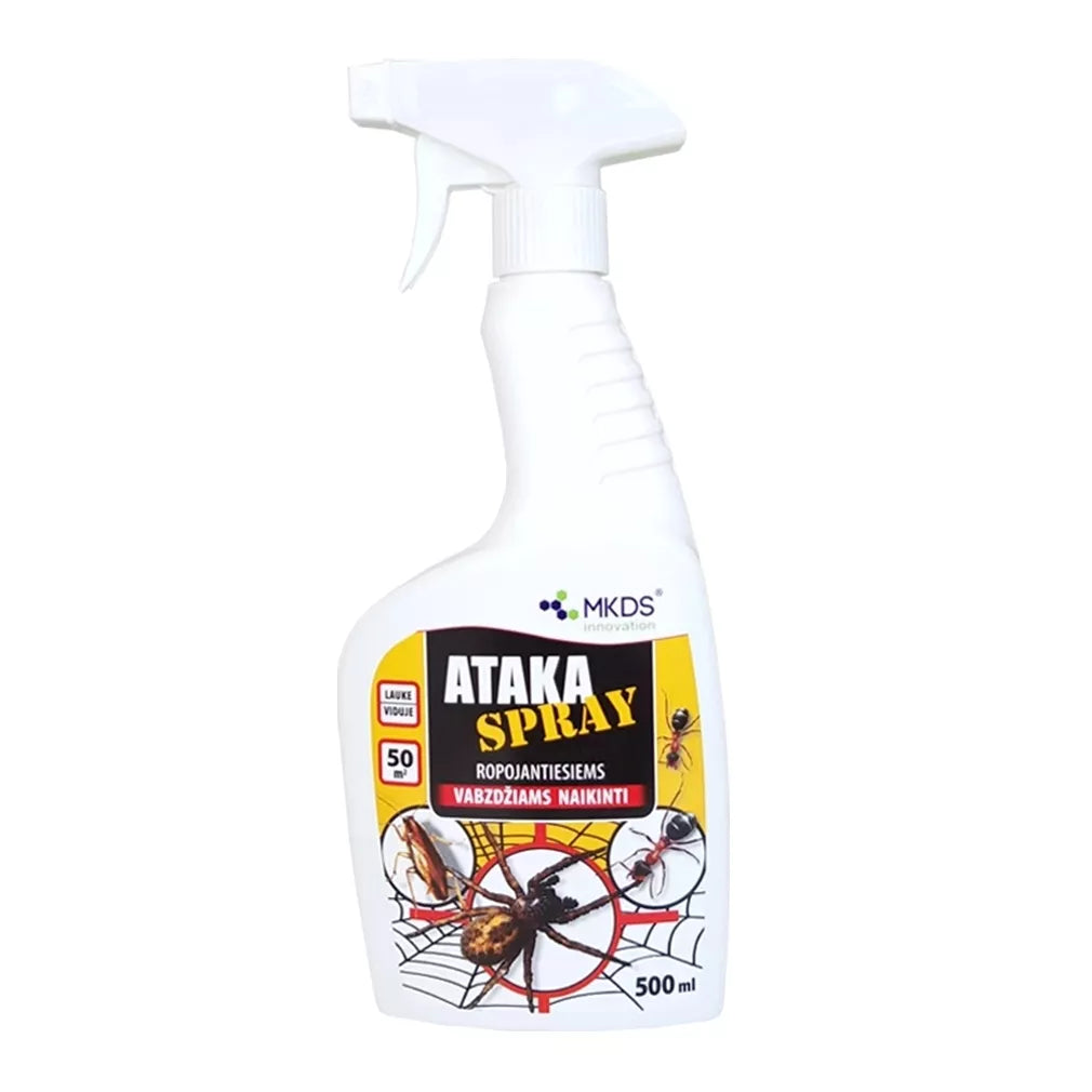 ATAKA SPRAY insekticíd na ničenie lezúceho hmyzu, 500 ml