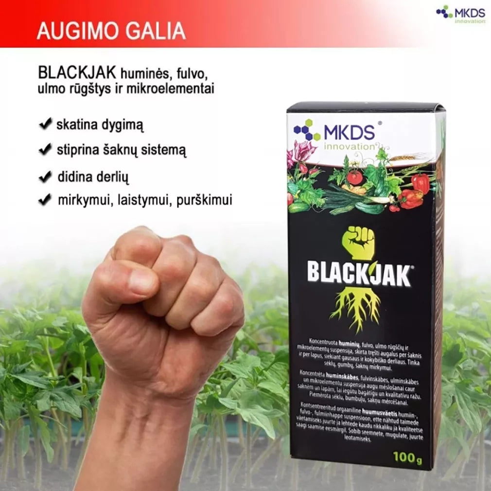 BLACKJAK humínové kyseliny na zakorenenie, 100 ml