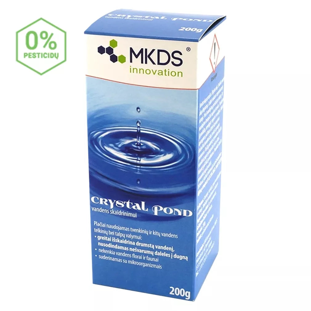 Crystal Pond na rýchle čírenie vody, 200 g