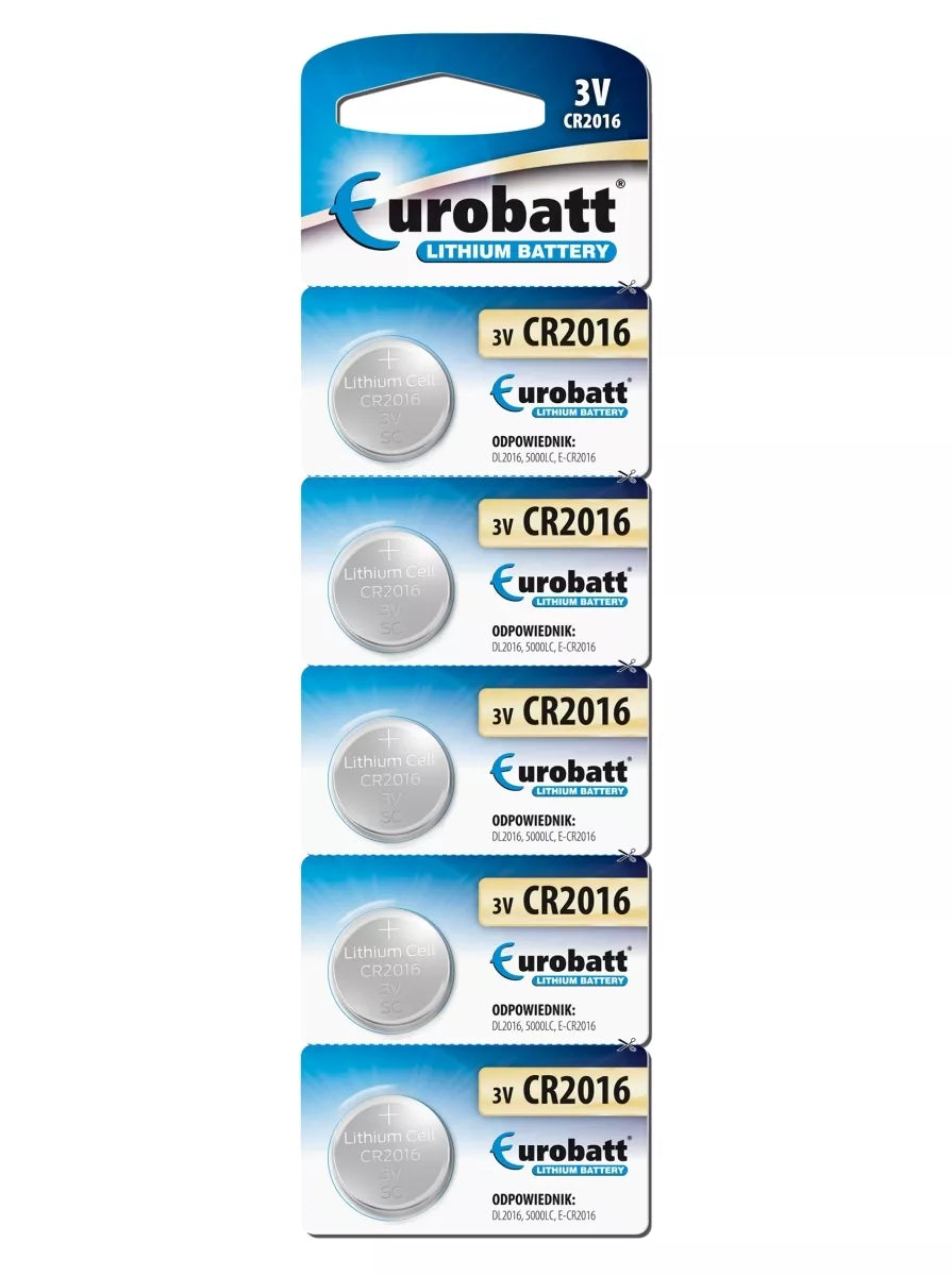 Eurobatt Batéria CR2016 3V Lítiumová (Tabletka)