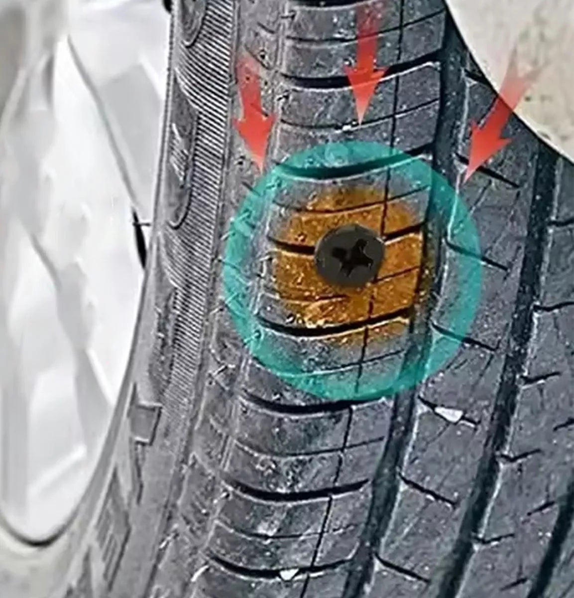 Úžasná sada na opravu pneumatiky, 11,7 mm