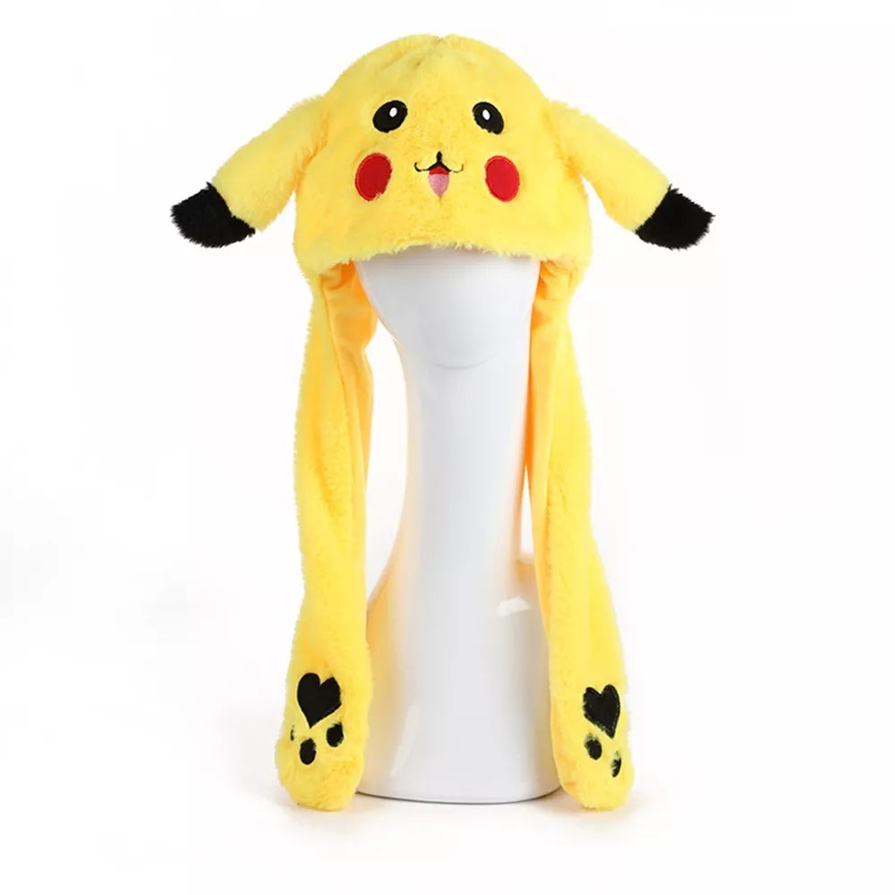 Čiapka so zdvíhacími ušami "Pikachu"