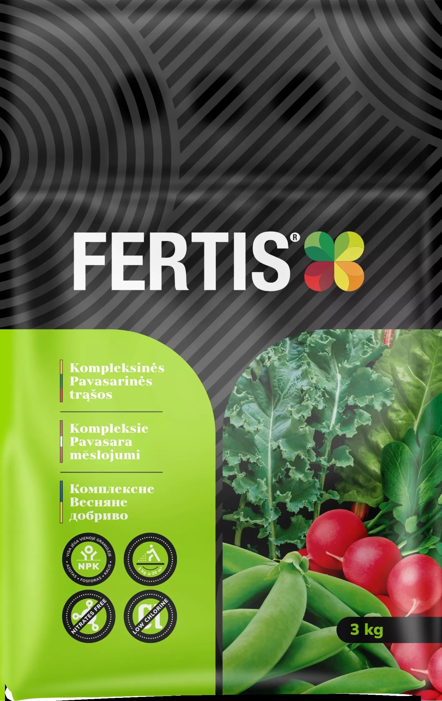 Komplexné jarné hnojivo FERTIS, 3kg