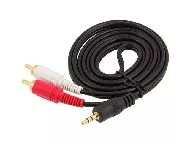 Kábel 3,5mm - 2xRCA CINCH 1,5M