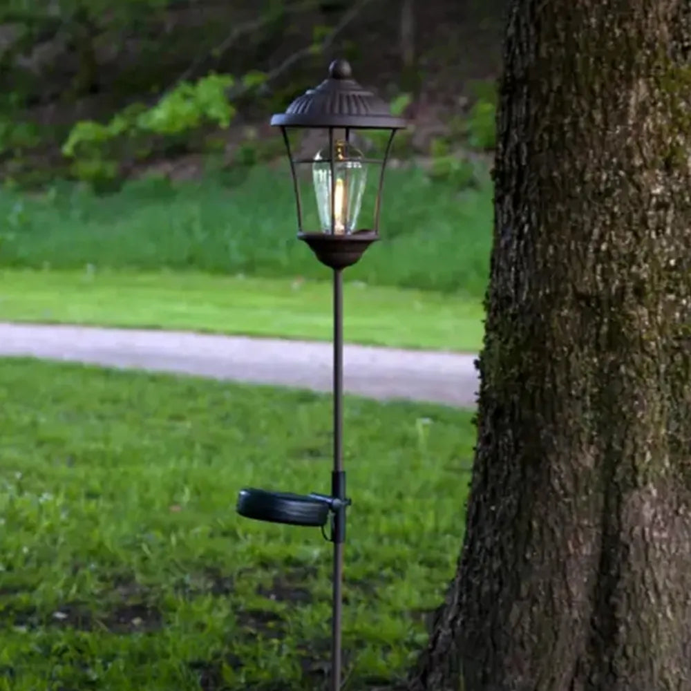 Vonkajšia LED lampa „Messina“ so solárnou batériou (78 cm)