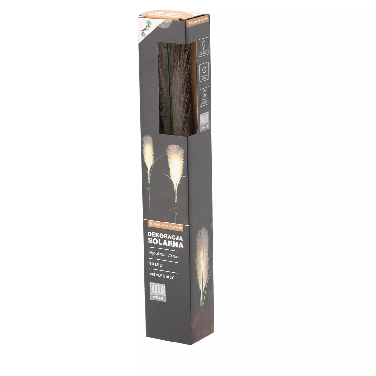 LED dekorácia „Pampová tráva“, 70 cm