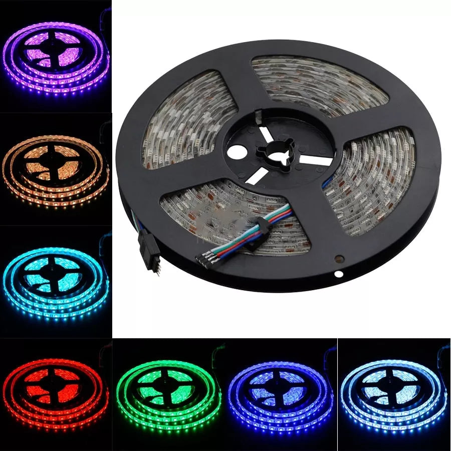 RGB LED pásik 5M 16 farieb