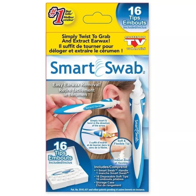 Silikónová tyčinka na čistenie uší "Smart Swab"