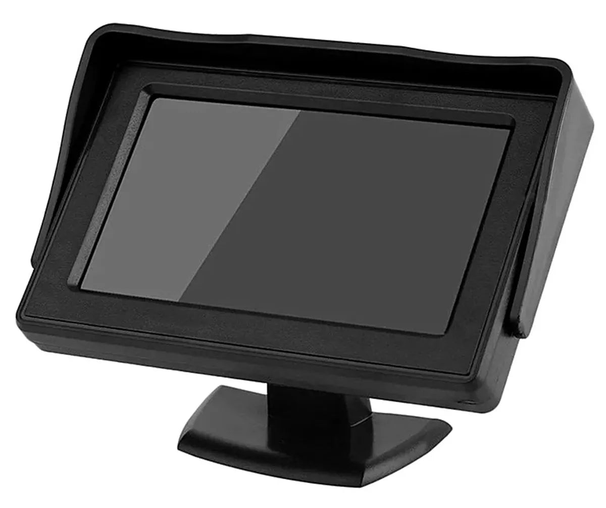 4,3 colio LCD ekranas