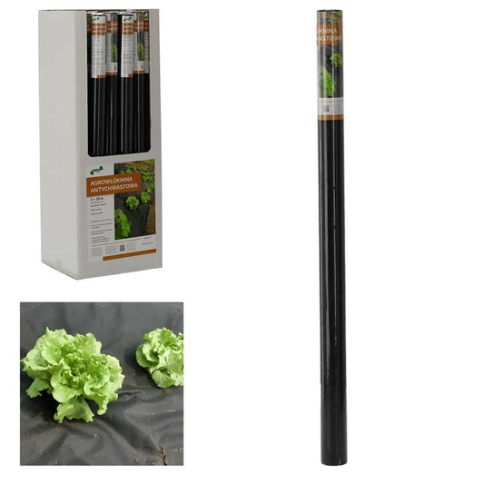 Agrotextília proti burinám 1 x 10 m, čierna, 50 g/m²