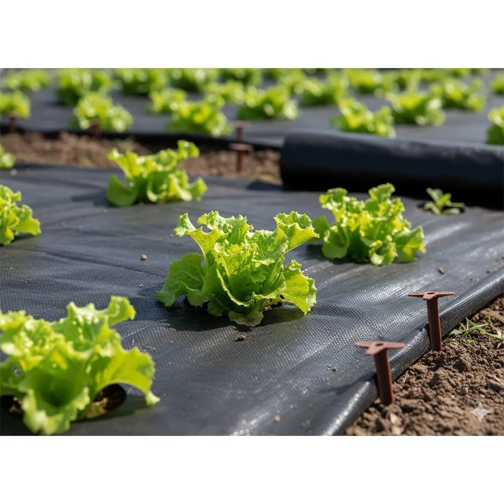 Agrotextília proti burinám 1 x 10 m, čierna, 50 g/m²
