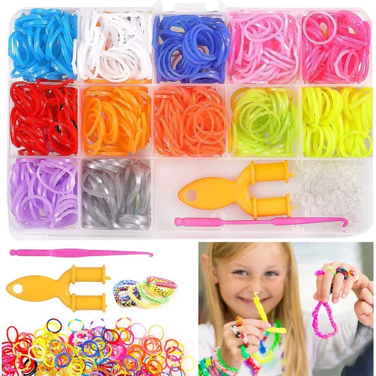 Súprava na pletenie náramkov Loom Bands