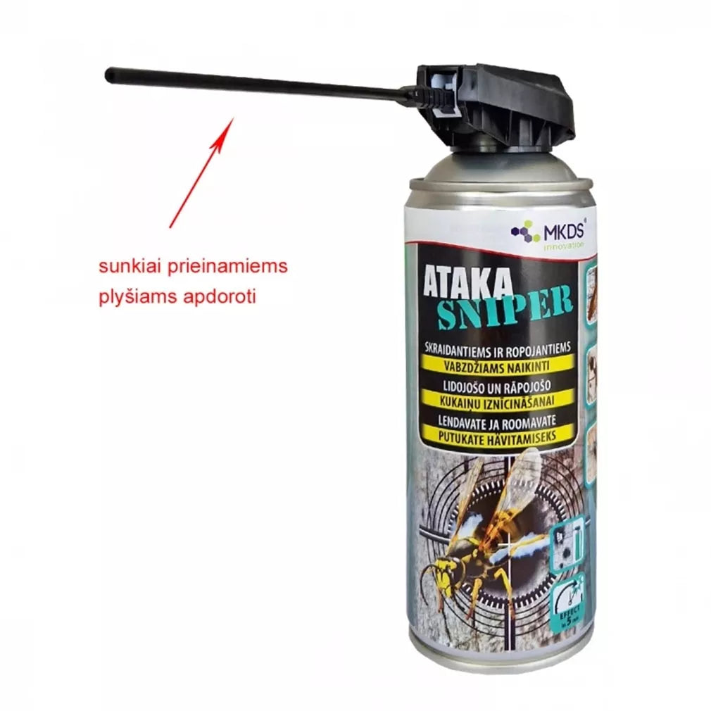 Ataka SNIPER insekticíd na lietajúci a lezúci hmyz, 400 ml