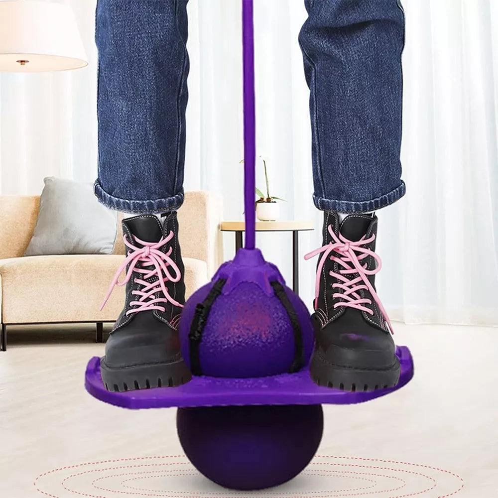 Vyvážený vibračný „POGO“ fialový