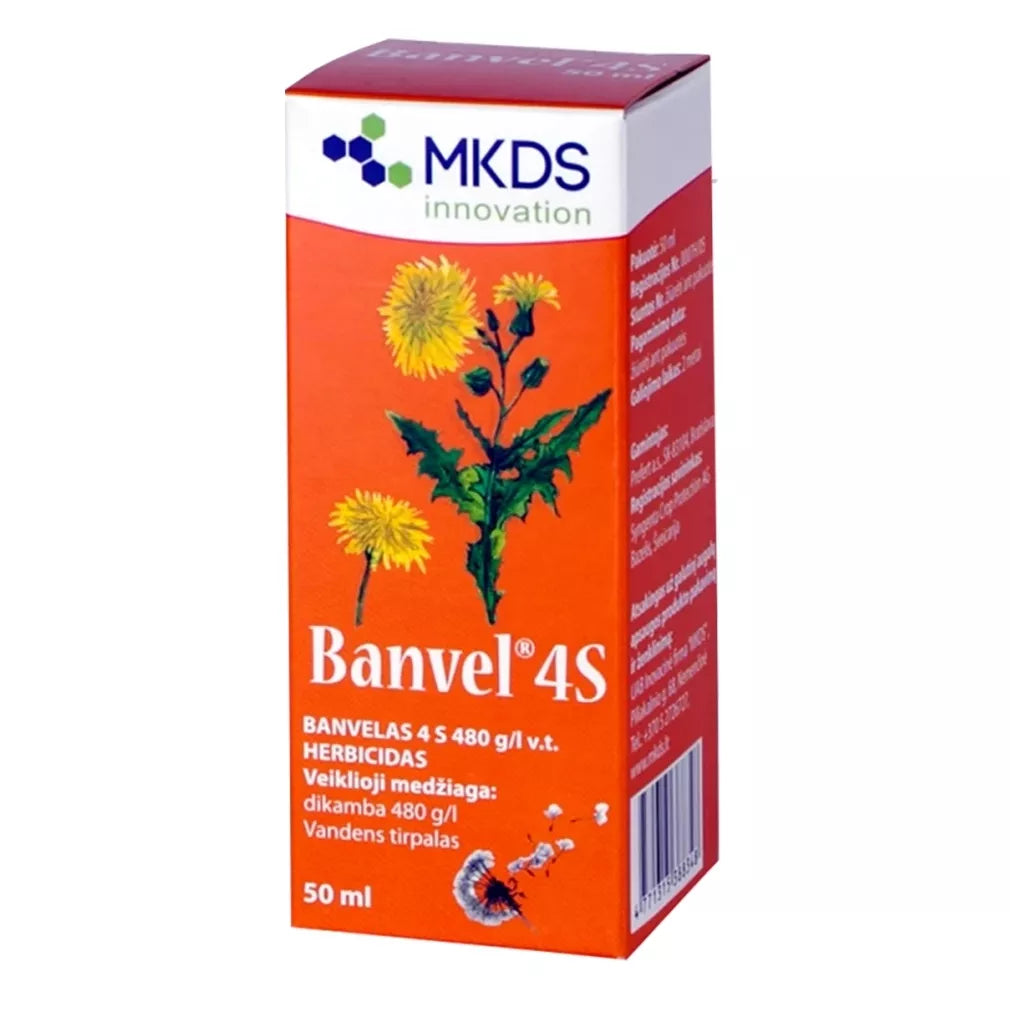 Banvel herbicíd na trávniky, 50 ml