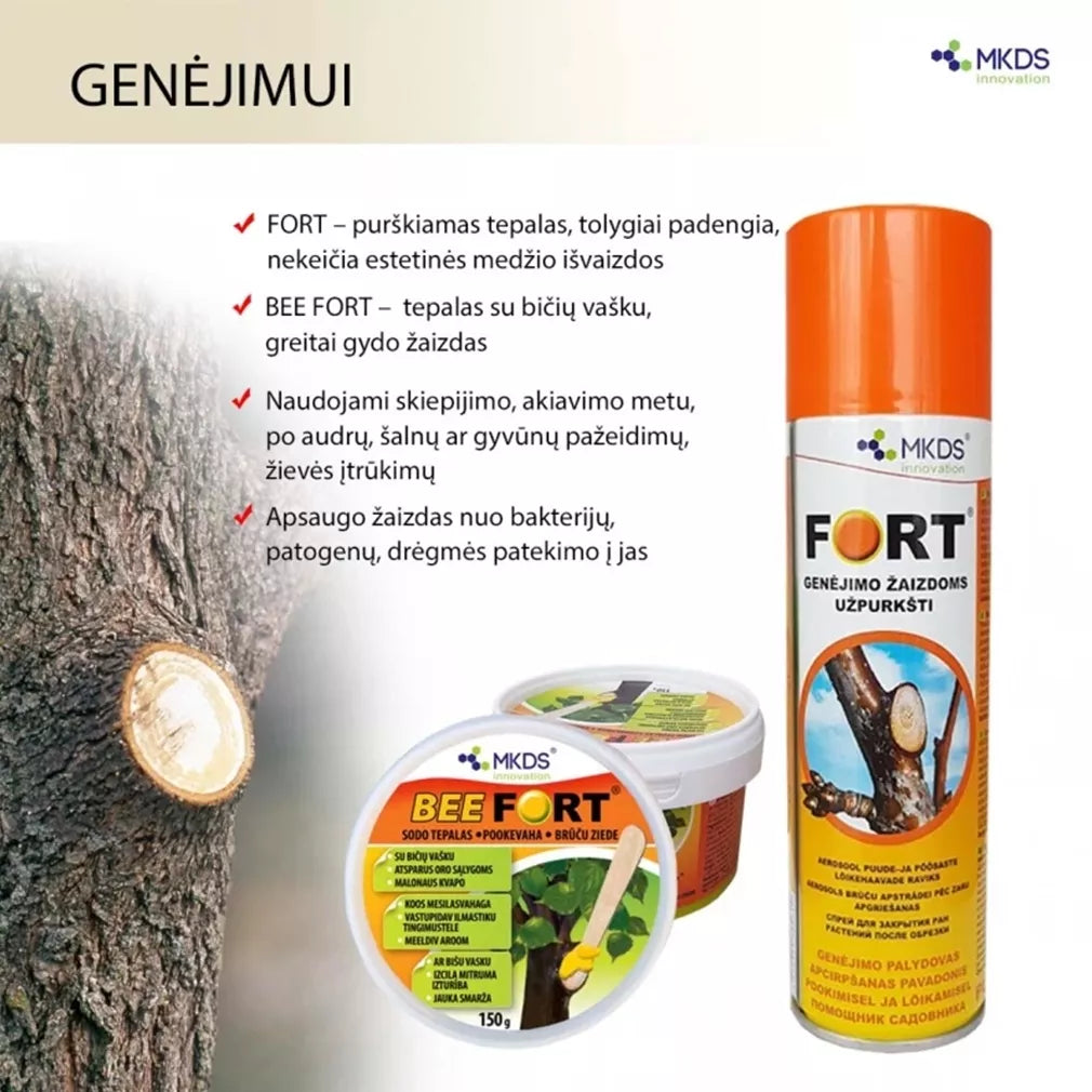 BEE FORT záhradný balzam s včelím voskom, 150 g