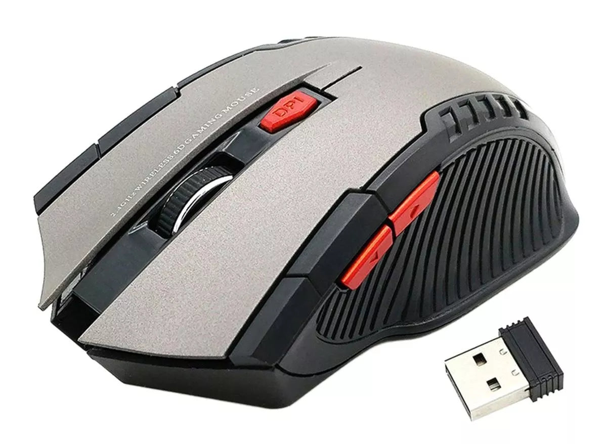 Bezdrôtová optická herná myš