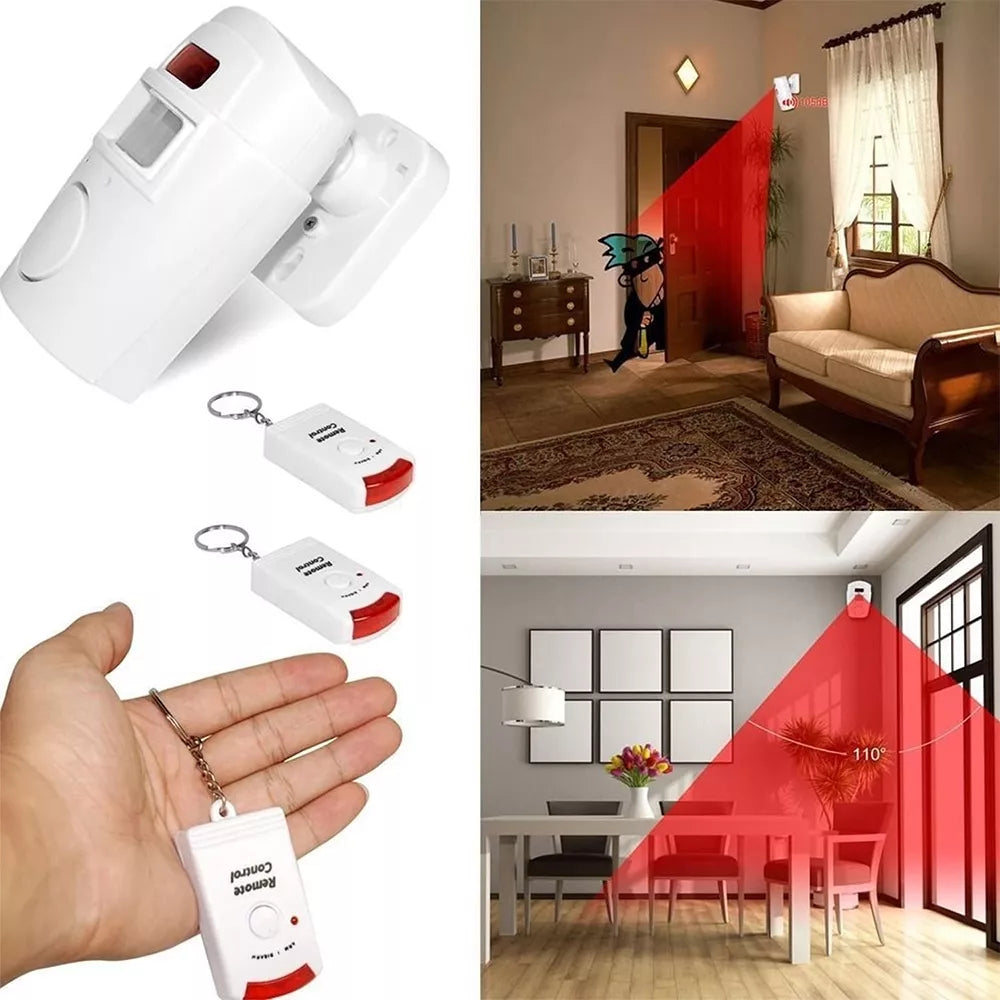 Bezdrôtový alarm so diaľkovým ovládačom