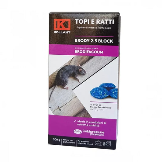 Brody block voskové bloky pre hlodavce, 300 g