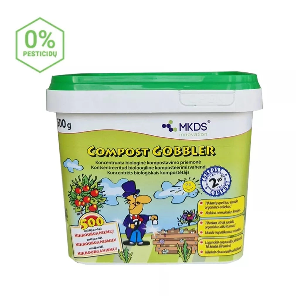 Compost Gobbler mikroorganizmy na kompostovanie, 500 g