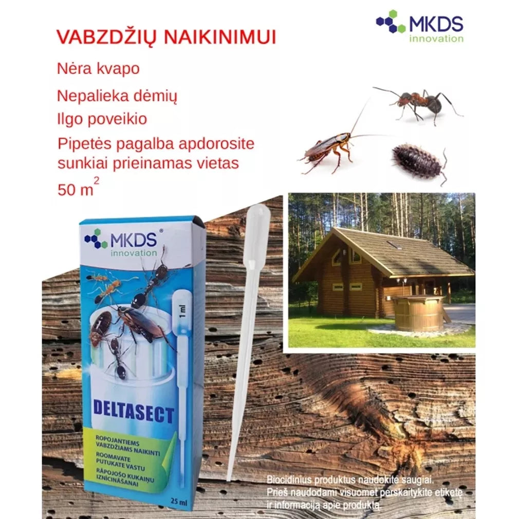 Deltasect biocíd-insekticíd, 25 ml