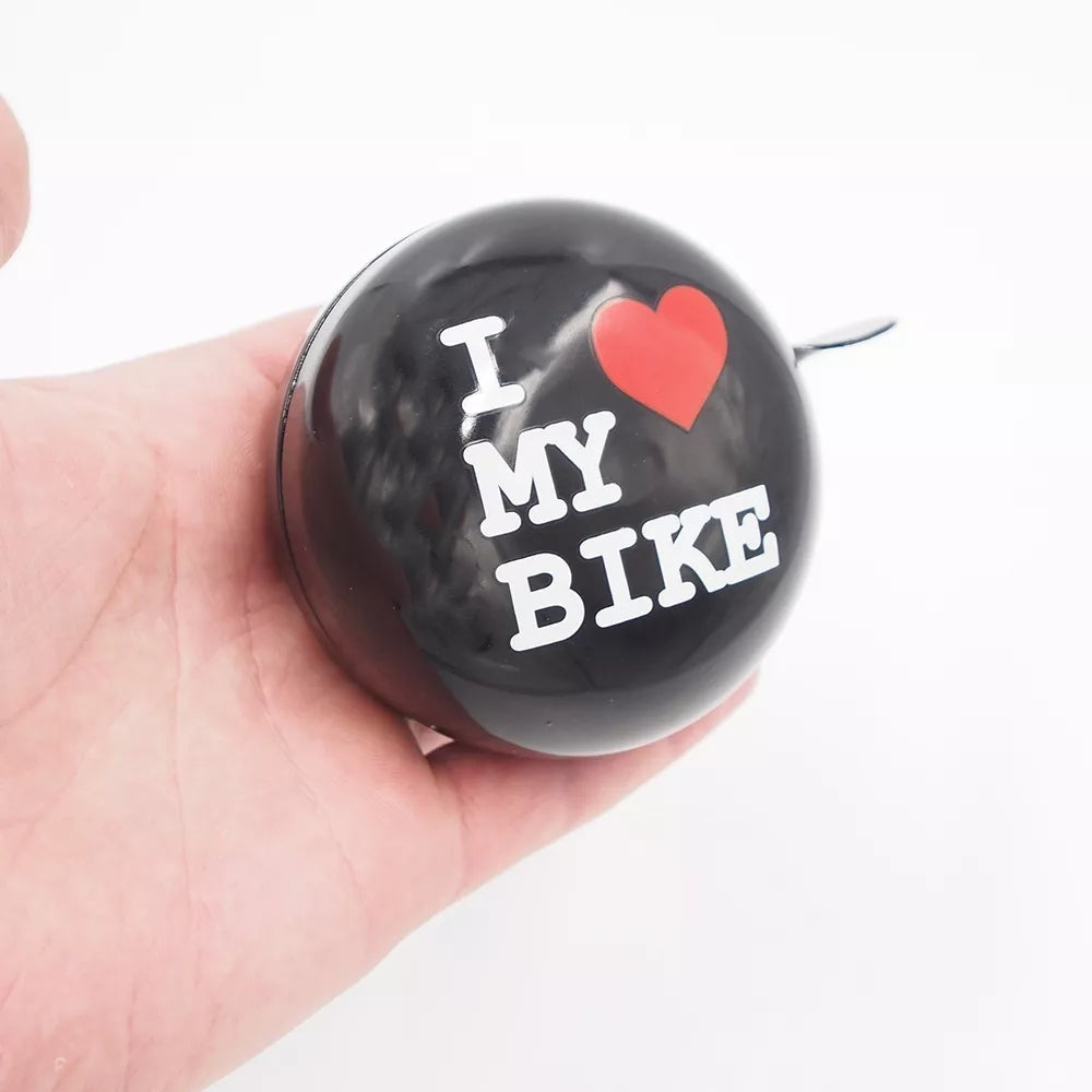 Bicyklový zvonček "I love my bike"