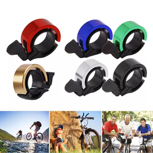 Zvonec na bicykel – kompaktný kovový