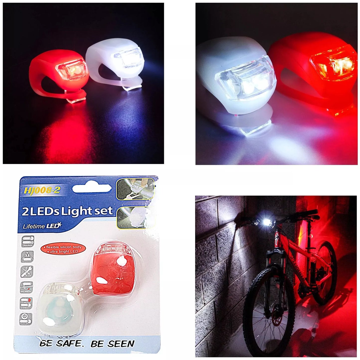 Svetlá na bicykel 2 ks.