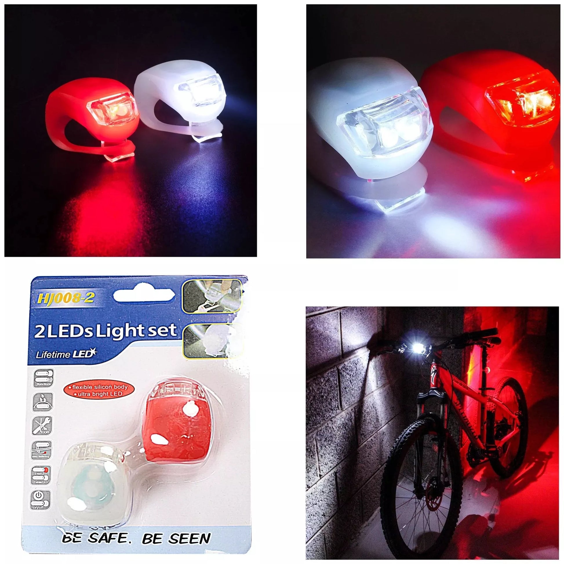 Svetlá na bicykel 2 ks.
