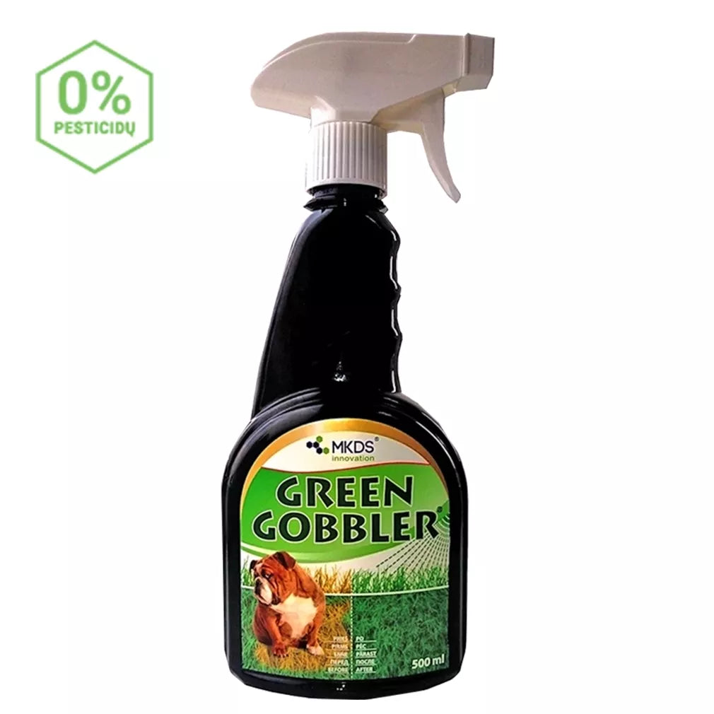 Green Gobbler mikroorganizmy na trávniky proti močiu domácich zvierat, 500 ml