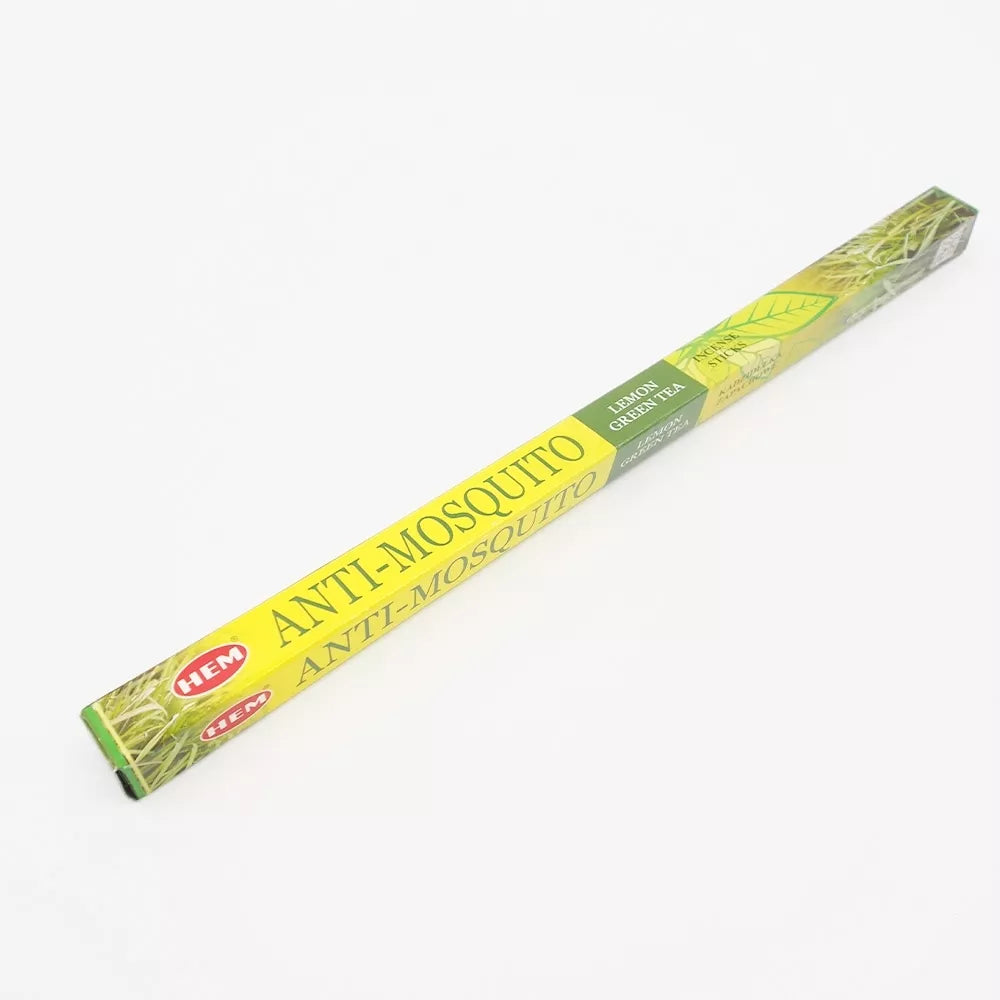 HEM Anti-Mosquito vonné tyčinky „Lemon Green Tea“, 8 ks.
