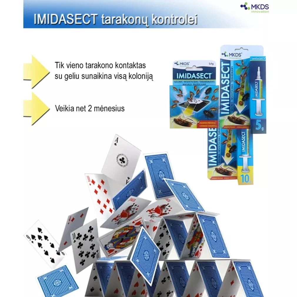 Imidasect 1,4 g, gélový insekticíd v návnadovej miske NA LIKVIDÁCIU ŠVÁBOV