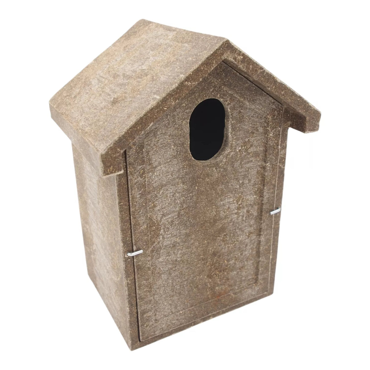 Búdka pre sýkorky z polymérového dreva s oválnym vstupom 5 × 3 cm