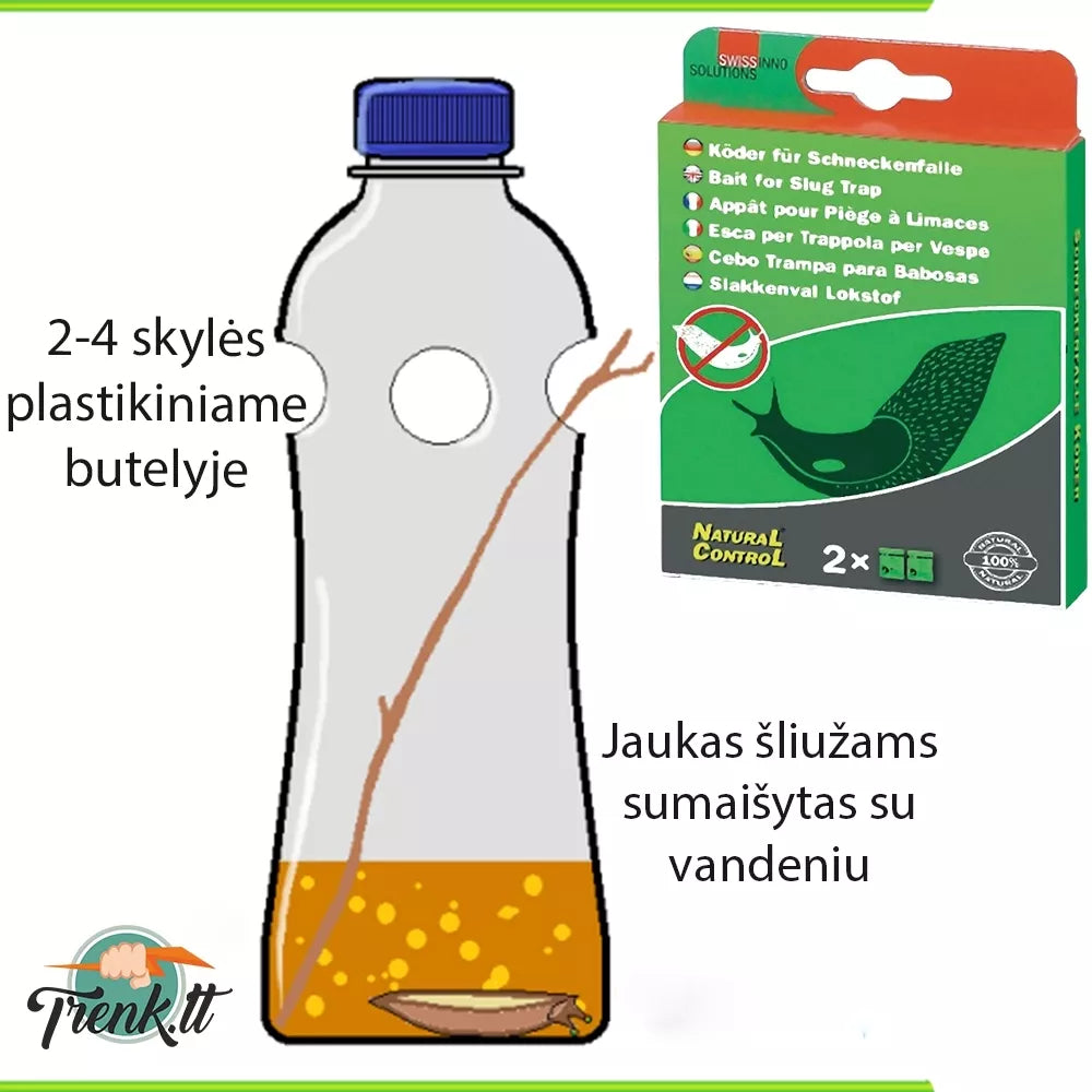 Návnada pre lapač slimákov, 2 ks.