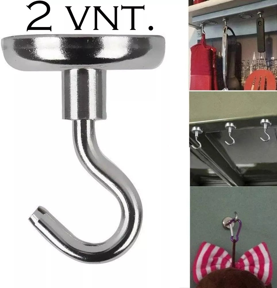 Háčik s magnetom 25 mm, 2 ks