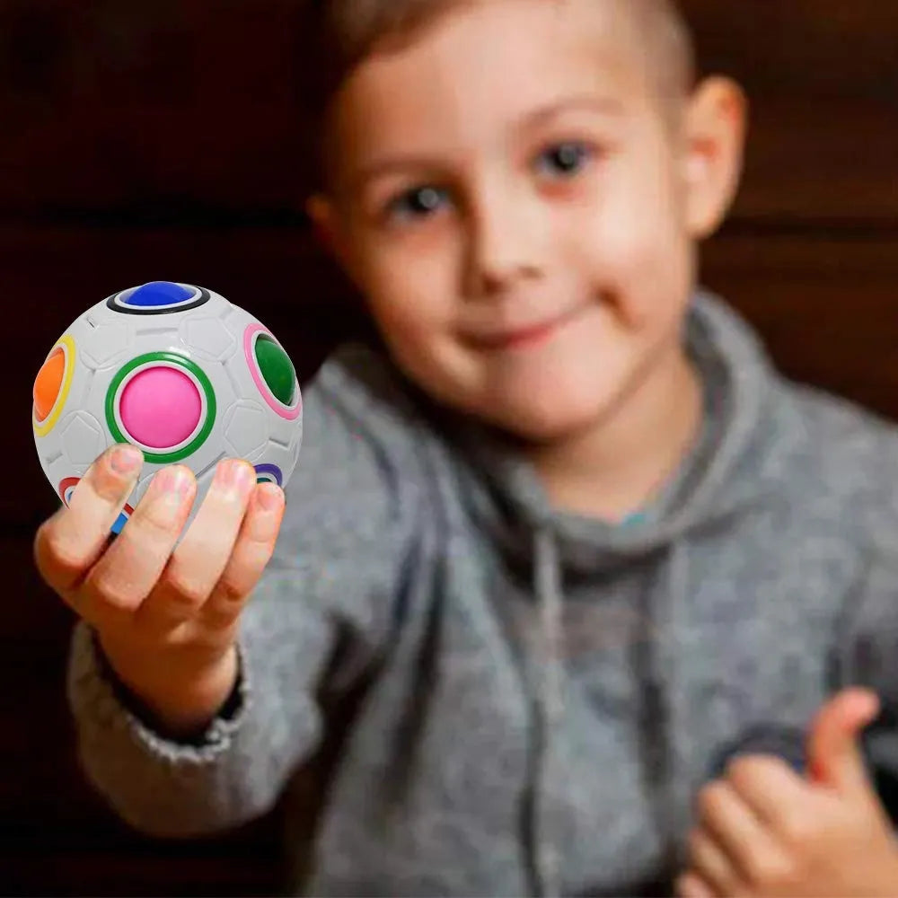 Hlavolamová loptička "Puzzle Magic Rainbow Ball"