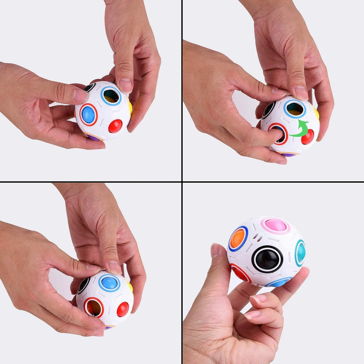 Hlavolamová loptička "Puzzle Magic Rainbow Ball"
