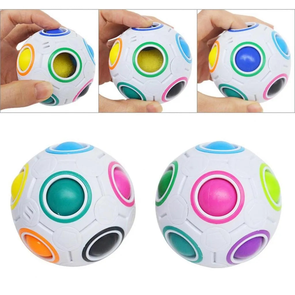 Hlavolamová loptička "Puzzle Magic Rainbow Ball"