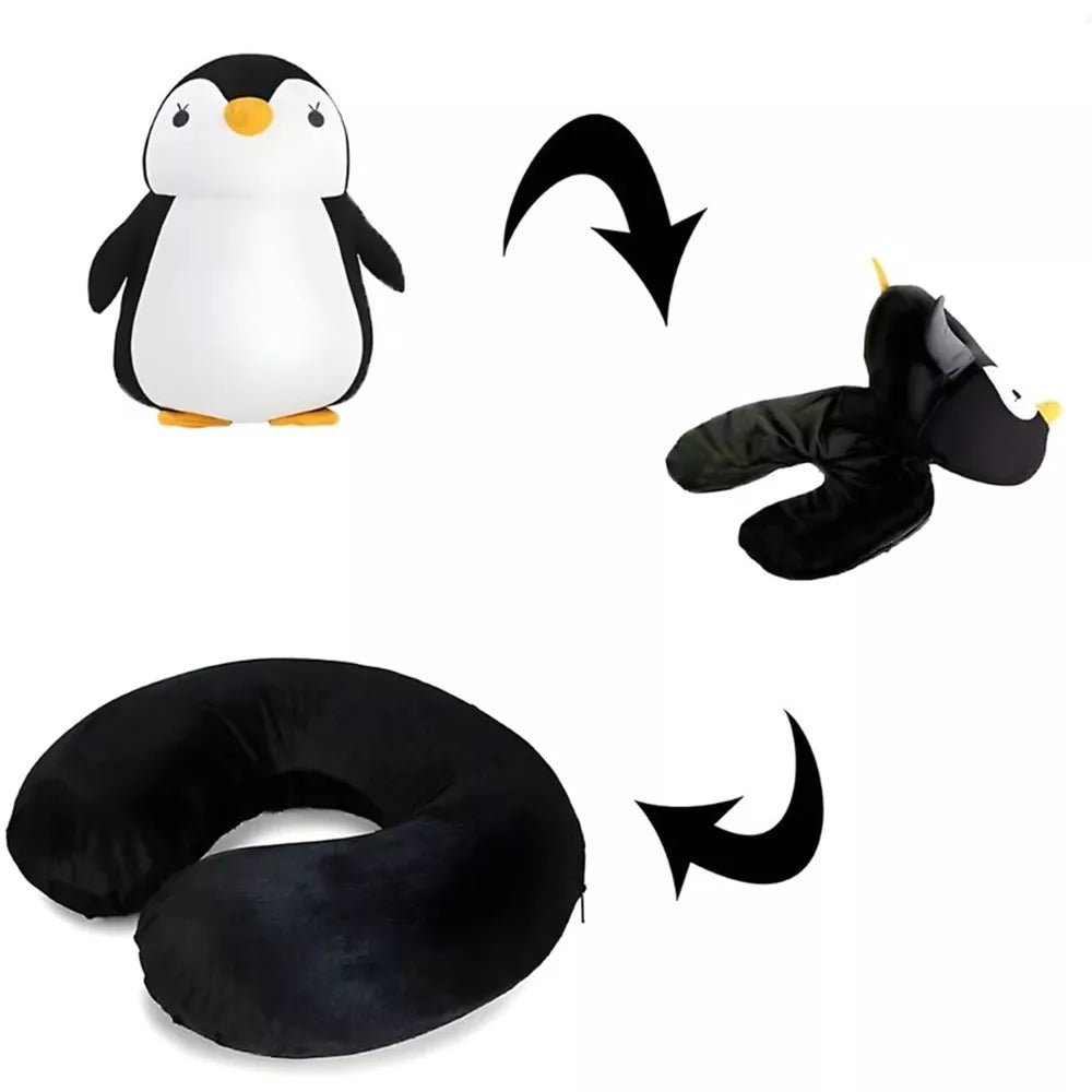 Vankúš pod autom na cestovanie „Penguin“