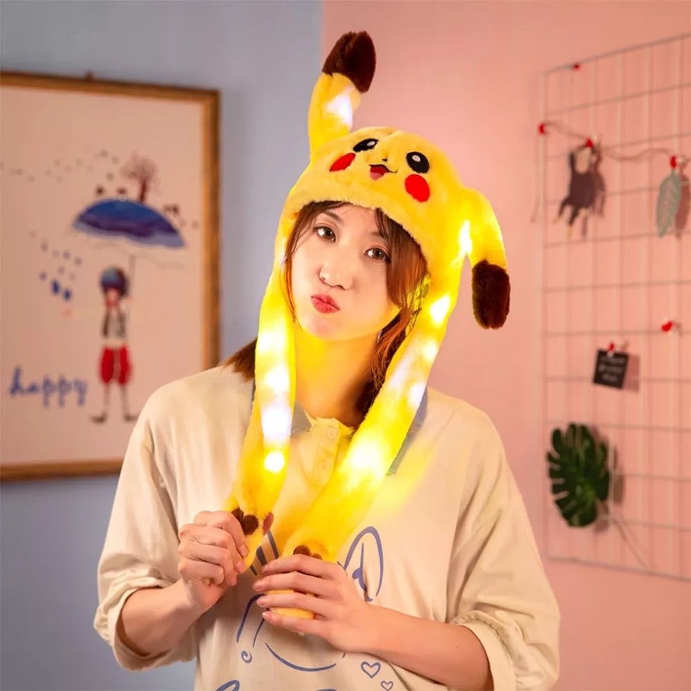 Čiapka so zdvíhacími ušami "Pikachu"
