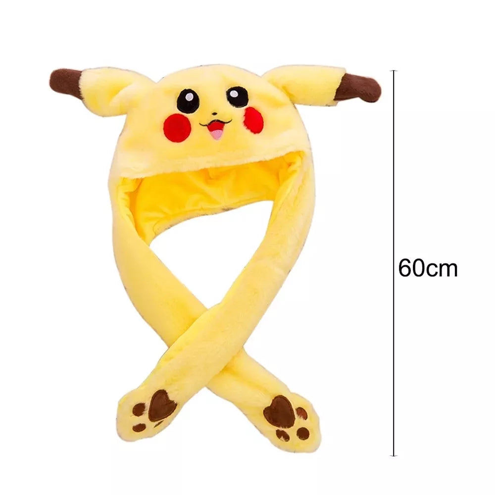 Čiapka so zdvíhacími ušami "Pikachu"