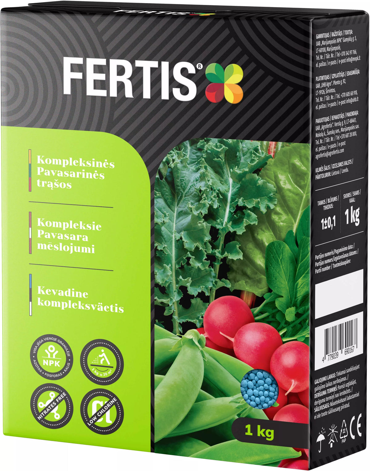 Komplexné jarné hnojivo FERTIS, 1 kg