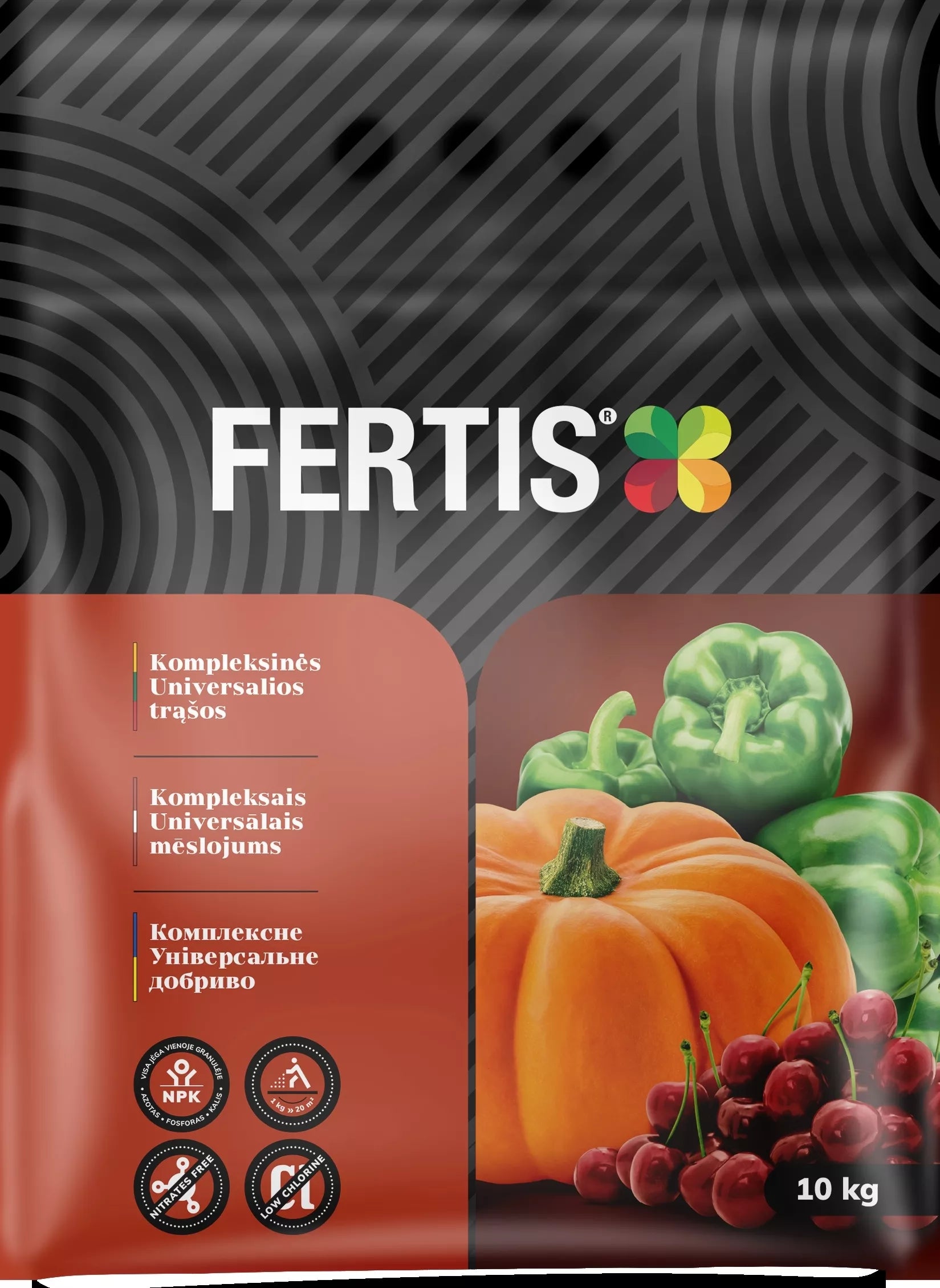 Komplexné univerzálne hnojivo FERTIS, 10kg