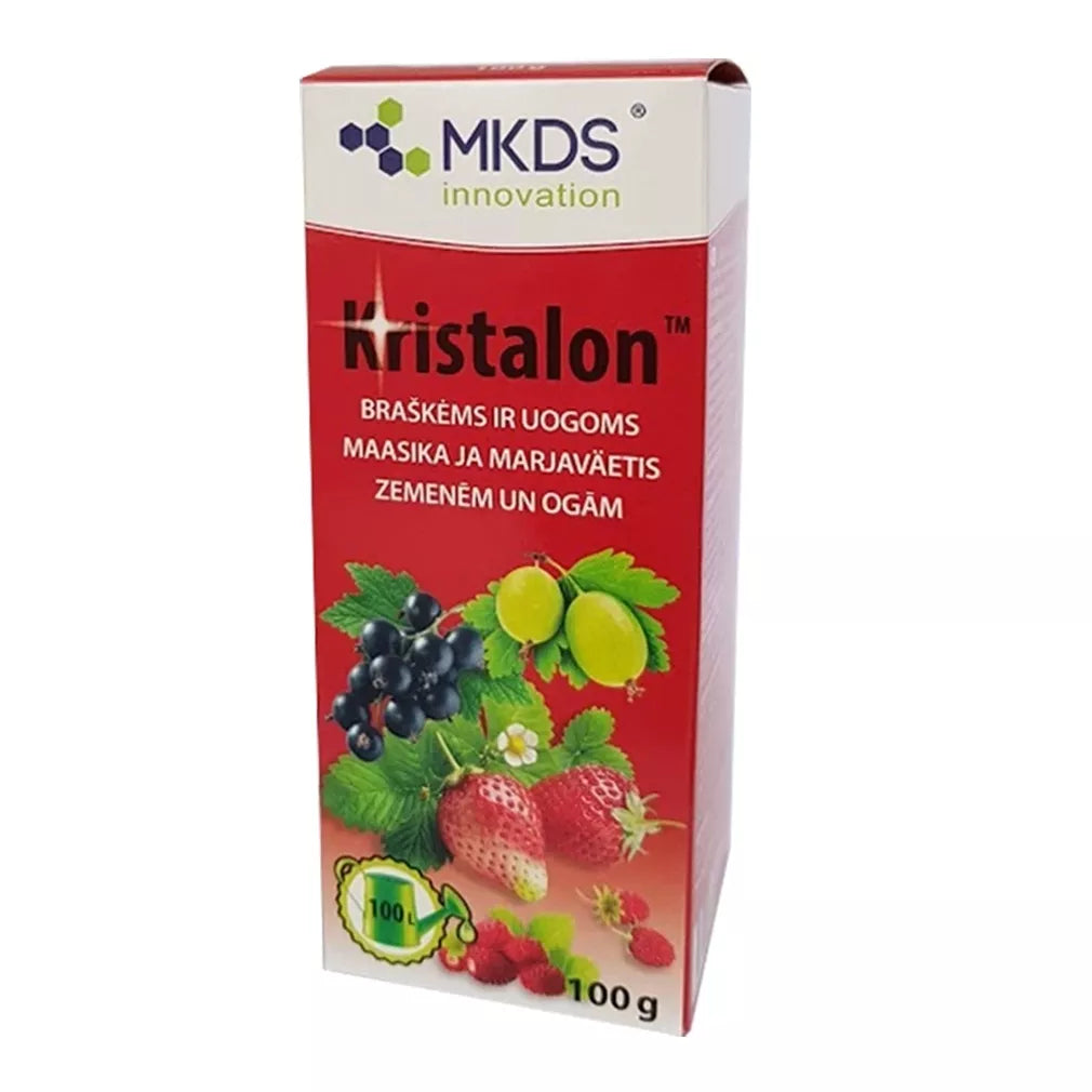 Kristalon červený, hnojivo pre jahody a bobuľové rastliny, 100 g