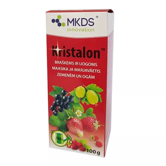 Kristalon červený, hnojivo pre jahody a bobuľové rastliny, 100 g