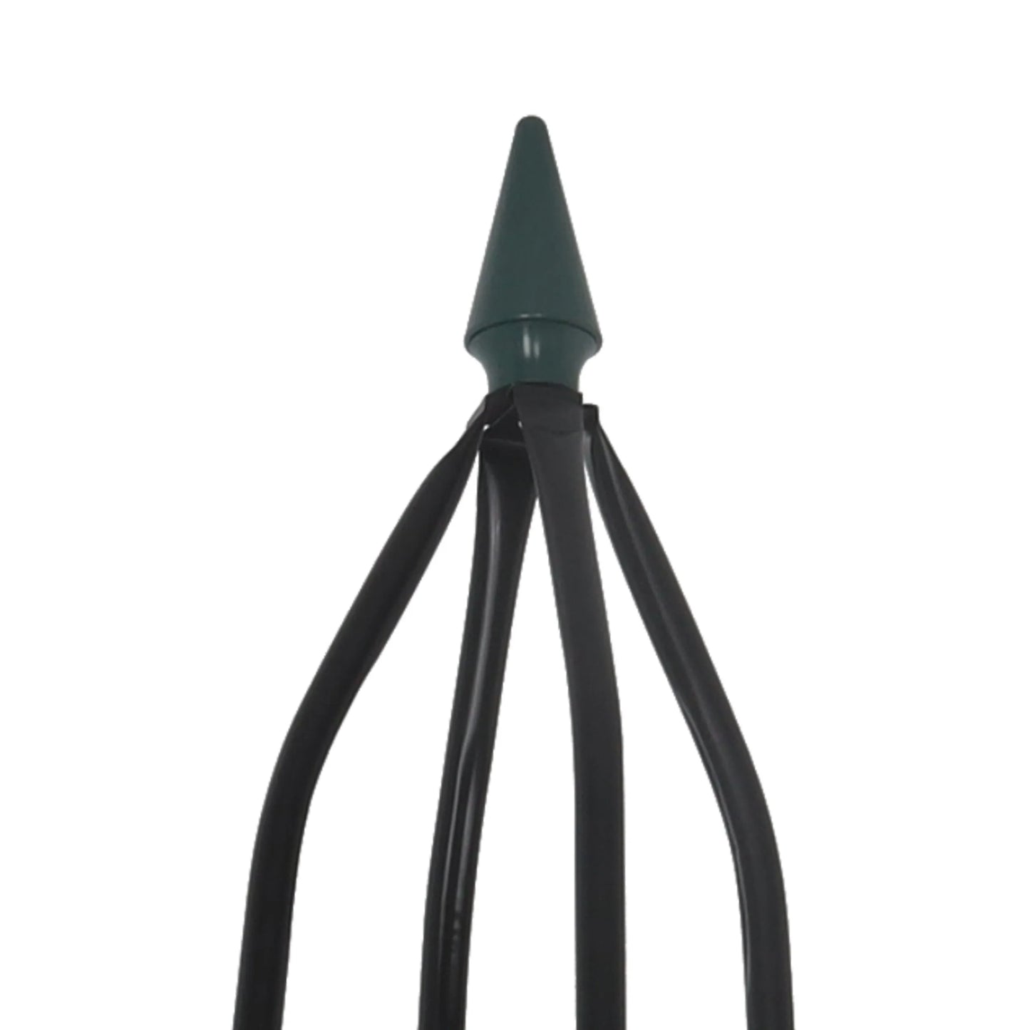 Kūginė sodo pergolė – obeliskas augalams (plieninė, pastatoma)