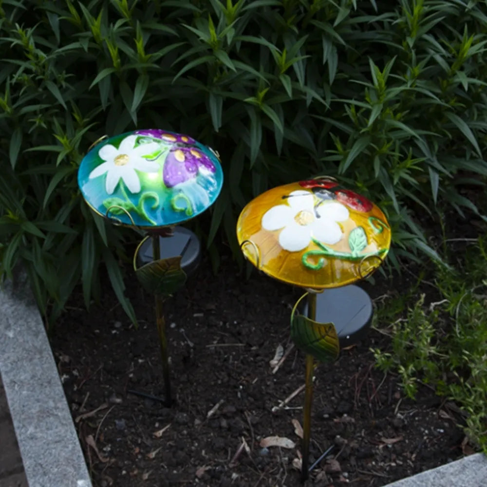 Vonkajšia LED lampa „Salona“ so solárnym panelom (44 cm)