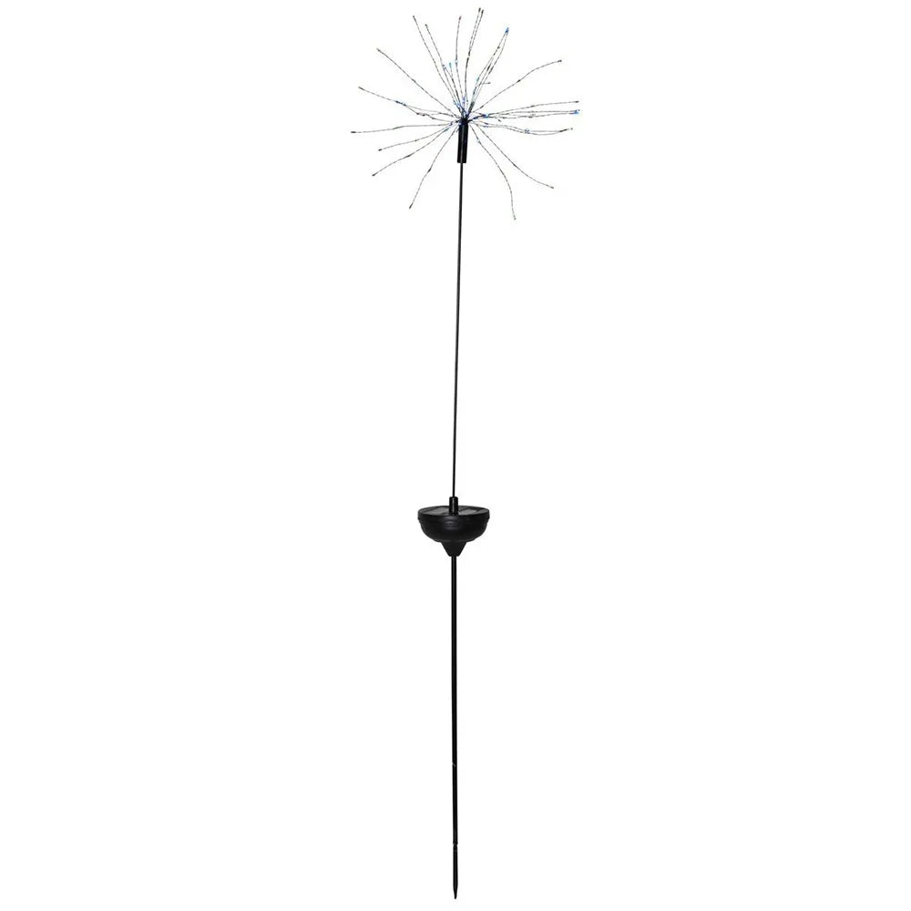 Vonkajšia LED žiarovka „Firework“ so solárnou batériou (100 cm)